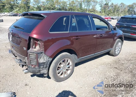 2012 Ford Edge Sel из США, поврежденный, VIN 2FMDK4JC7CBA85851